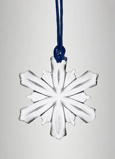 Waterford Crystal Mini Snowflake Christmas Ornament